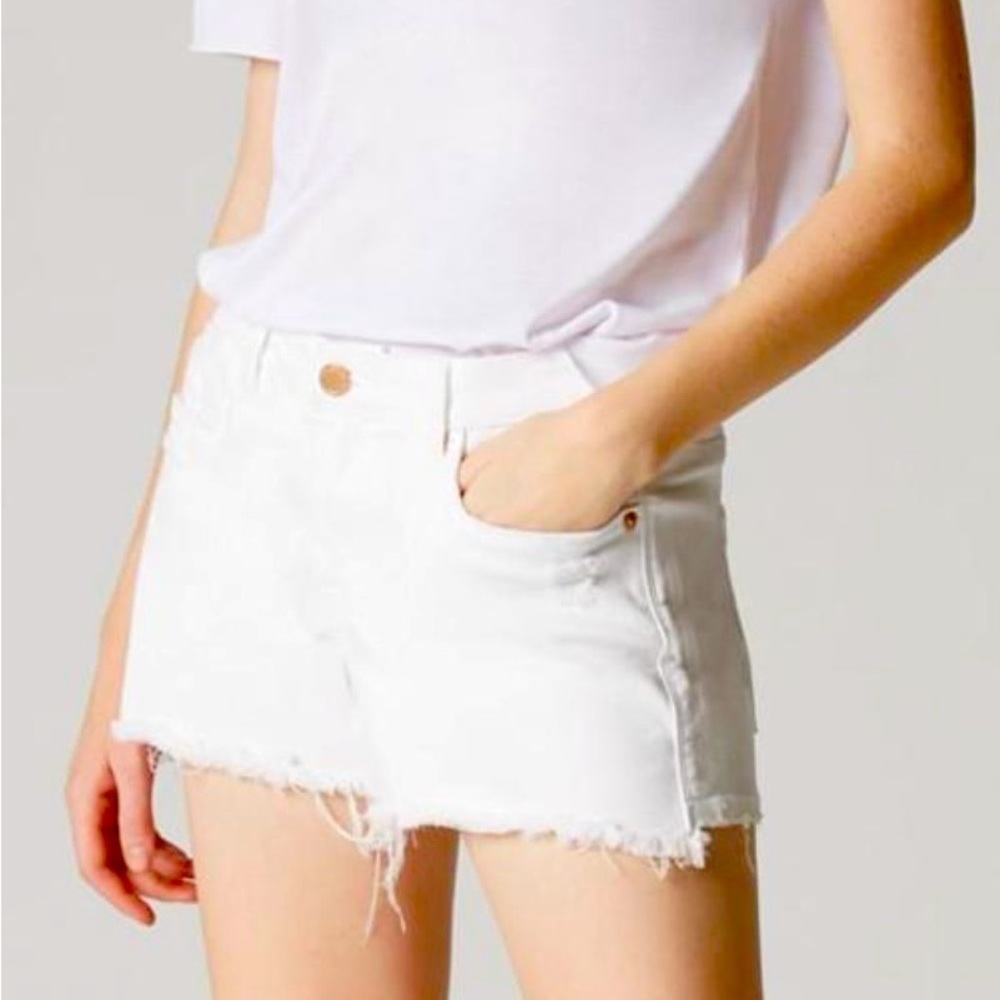 Blank NYC white high rise skort cut offs women size 28